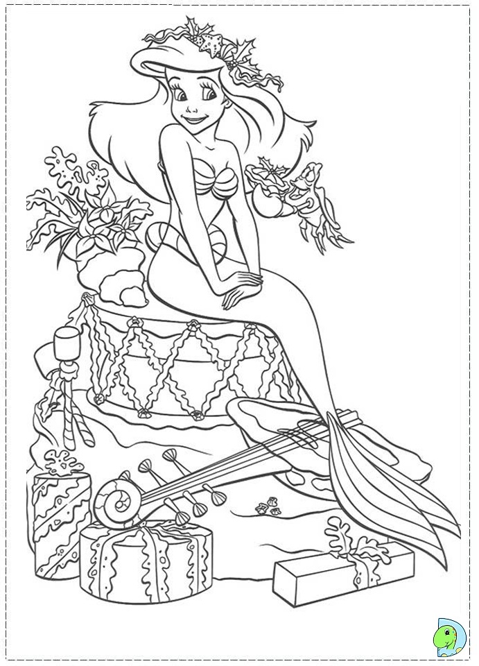 Disney Princess Christmas Coloring Pages 691x960 Disney Princess Christmas Coloring Pages
