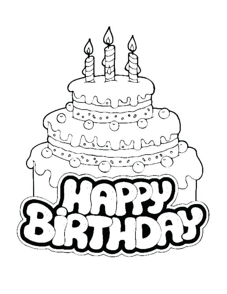 Free Printable 3rd Birthday Coloring Pages Coloring Pages Of Happy 742x960 Free Printable 3rd Birthday Coloring Pages Coloring Pages Of Happy