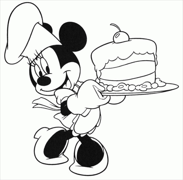 Happy Birthday Coloring Pages 600x589 Happy Birthday Coloring Pages