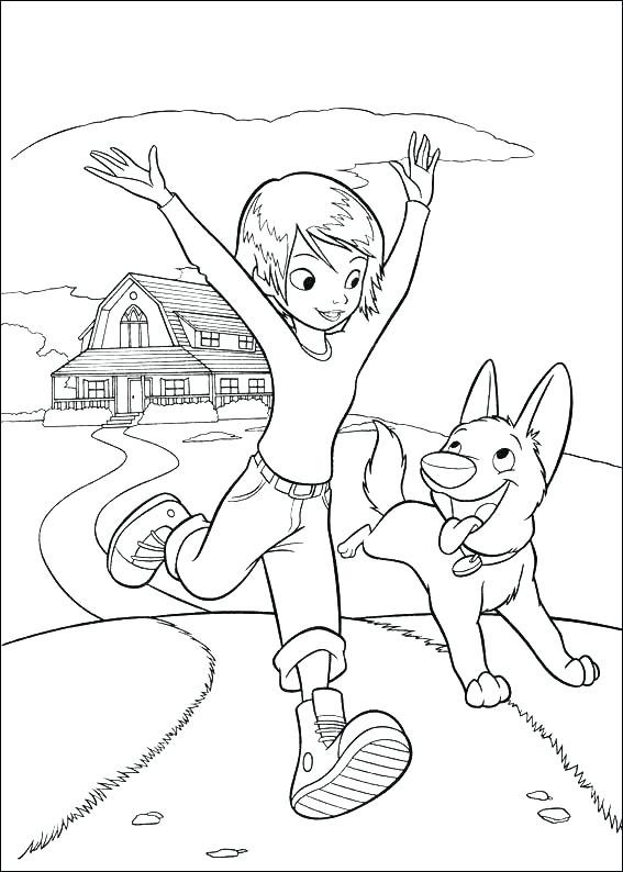 Disney Bolt Coloring Pages at GetColorings.com | Free printable ...