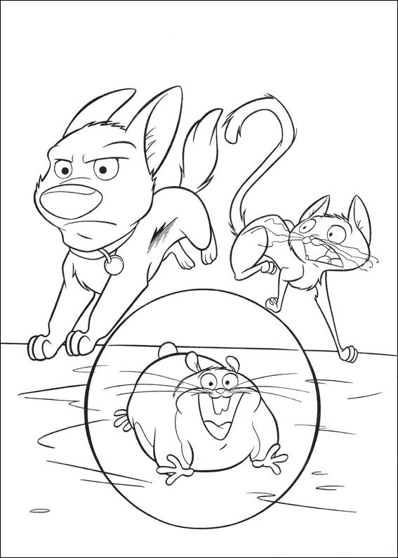 Bolt Mittens And Rhino Coloring Page 567x794 Bolt Mittens And Rhino Coloring Page