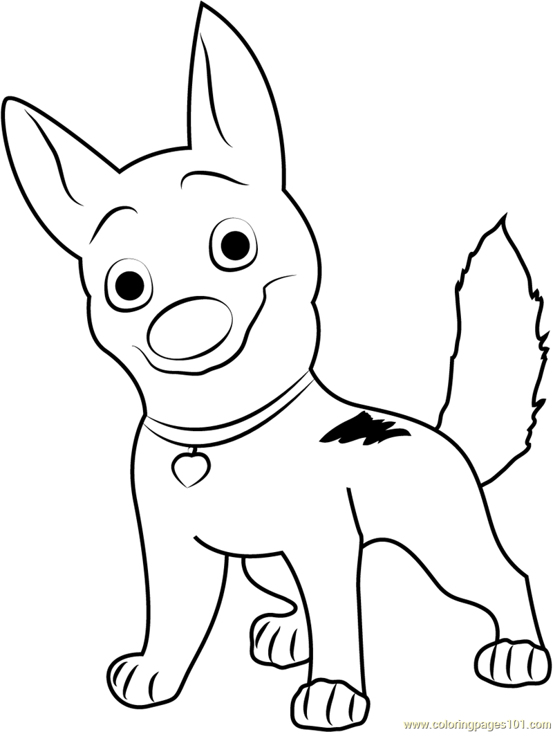 Happy Bolt Coloring Page 800x1058 Happy Bolt Coloring Page