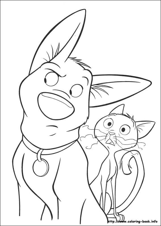 Disney Bolt Coloring Pages at GetColorings.com | Free printable ...