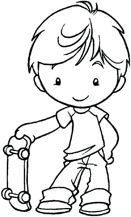 Boys Coloring Pages Child Coloring Page Picture Of A Boy To Color 423x700 Boys Coloring Pages Child Coloring Page Picture Of A Boy To Color