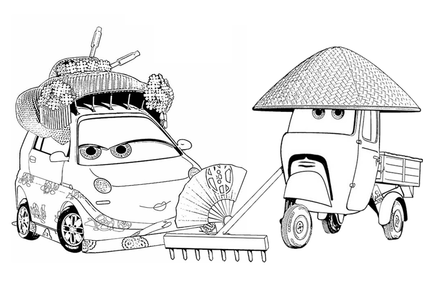 Cars Boy And Girl Free Coloring Page Cars, Cars, Disney, Kids 850x567 Cars Boy And Girl Free Coloring Page Cars, Cars, Disney, Kids