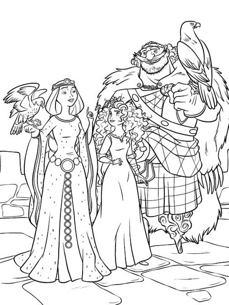 Brave Coloring Pages Princess Merida Coloring Pages For Kids 902x1198 Brave Coloring Pages Princess Merida Coloring Pages For Kids