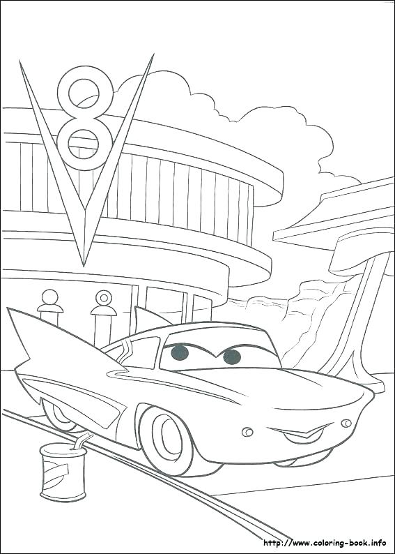 567x794 Coloring Disney Cars 2 Coloring Pages Printable Free Regarding
