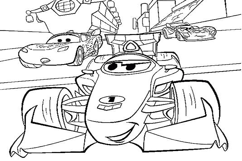 850x567 Cars 2 Coloring Pages Printable Free Coloring Sheets