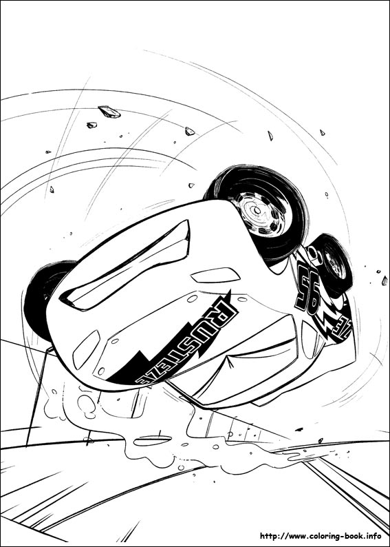 Cars 3 Coloring Book 567x794 Cars 3 Coloring Book