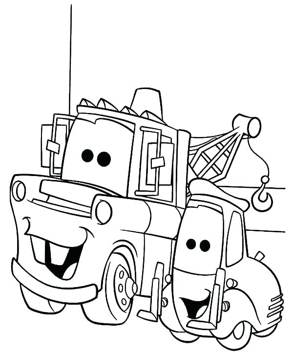 600x730 Mater Coloring Page Elegant Mater Coloring Pages Print Ing Games