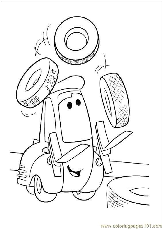 Disney Cars Printable Coloring Pages Pages Disney Cars06 567x794 Disney Cars Printable Coloring Pages Pages Disney Cars06