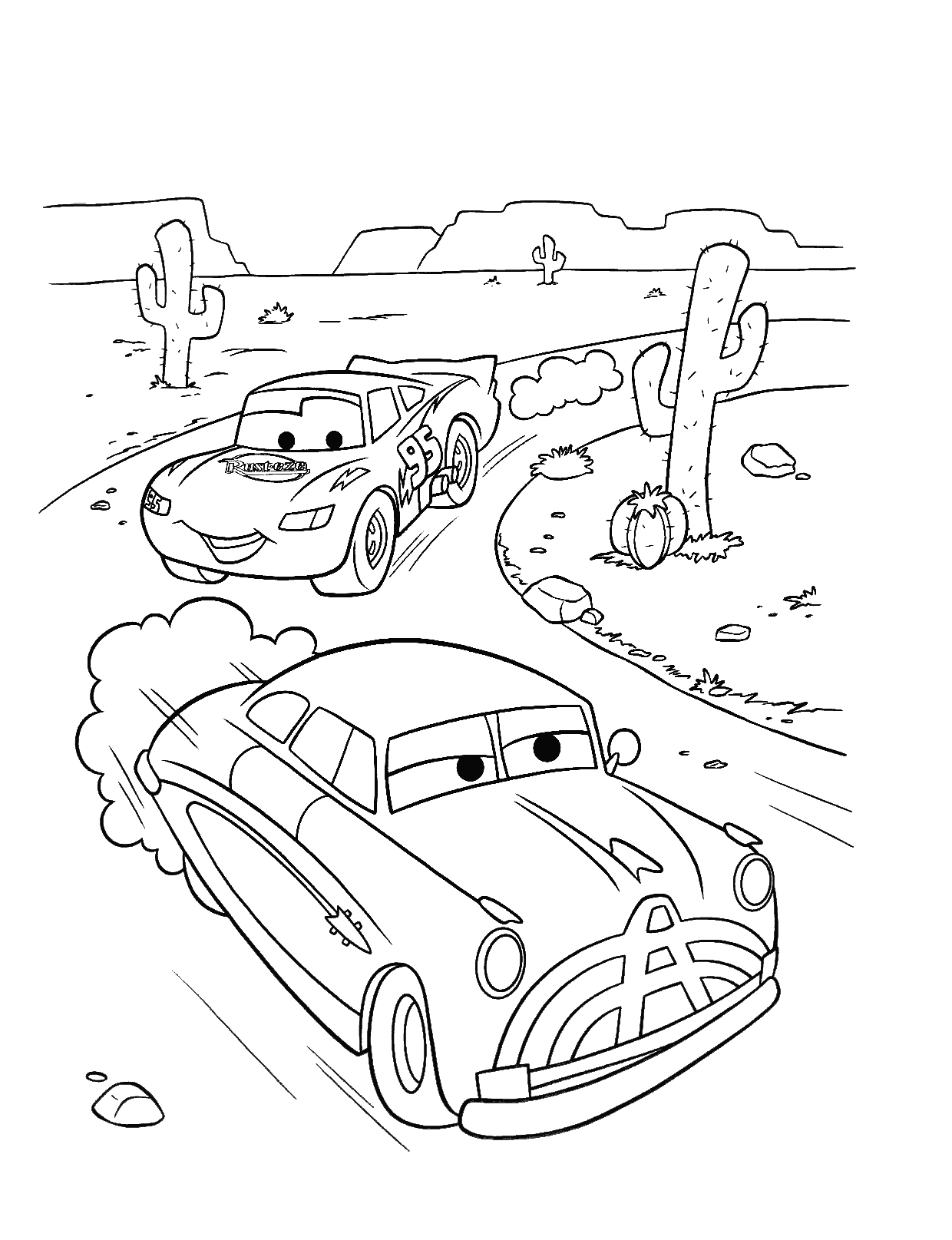 Cars Movie Coloring Pages Disney Cars Printable Coloring Pages 1240x1615 Cars Movie Coloring Pages Disney Cars Printable Coloring Pages