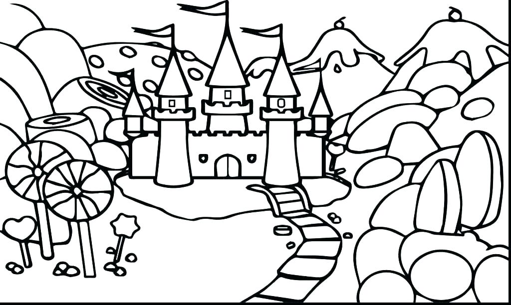 1024x612 Coloring Pages Castle Shippa.co