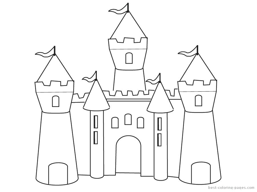 900x675 Disney Castle Coloring Page Castle Coloring Page Adult Top Castle