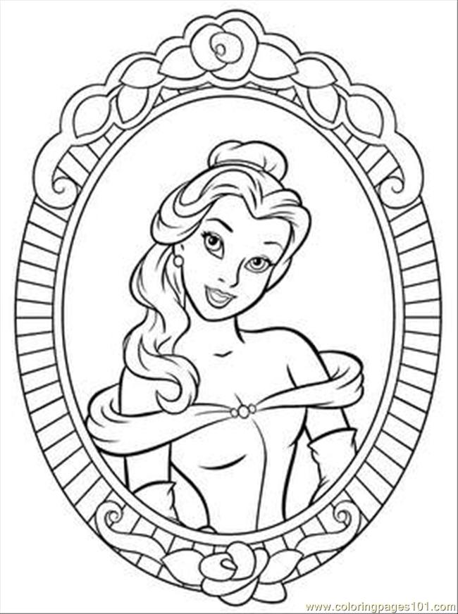 650x872 Coloring Pages Bell Character Coloring Page