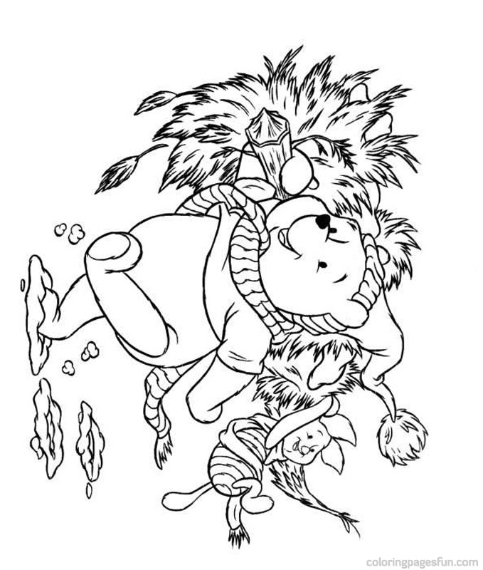 679x800 Disney Christmas Coloring Pages For Kids Printable 496273