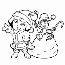 Disney Christmas Coloring Page Ohmygirl.us 230x230 Disney Christmas Coloring Page Ohmygirl.us