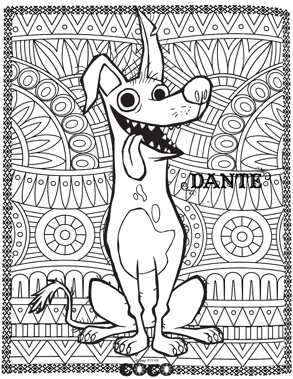 Disney Coco Dante 948x1227 Disney Coco Dante