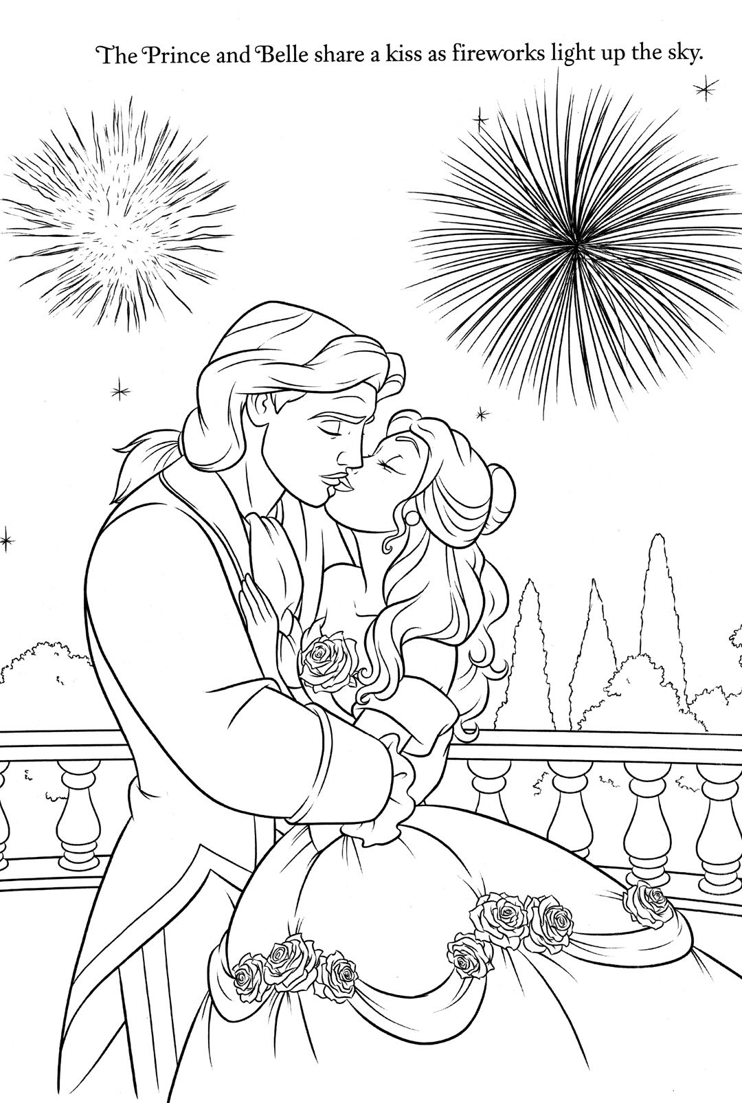 1080x1605 Disney Coloring Pages Belle And The Beast! Couloring Pages