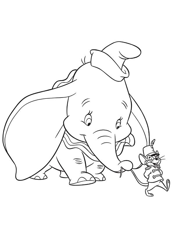 Dumbo. Disney Coloring Page Dumbo ~ Disney Coloring Pages 595x842 Dumbo. Disney Coloring Page Dumbo ~ Disney Coloring Pages