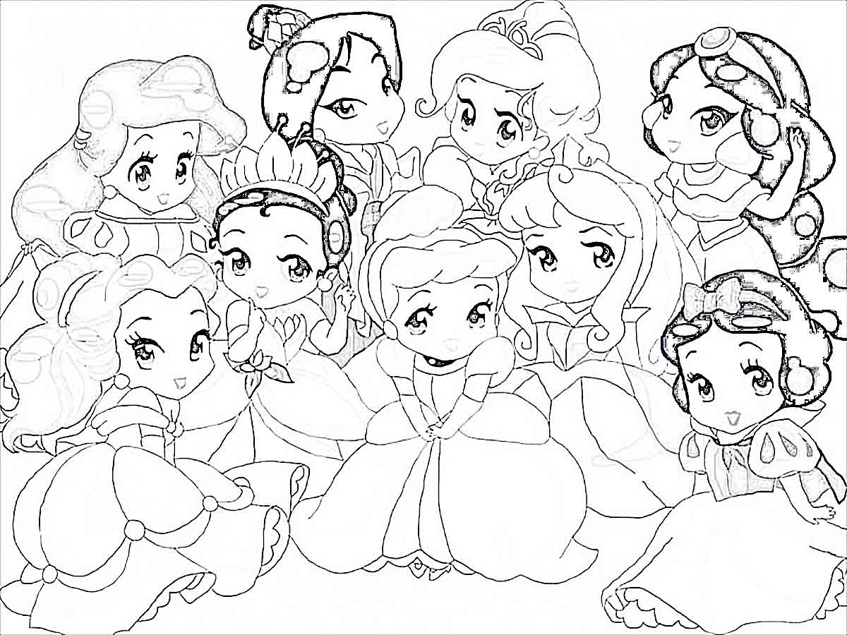 Unique Disney Princess Coloring Pages Kids Design Printable 1200x900 Unique Disney Princess Coloring Pages Kids Design Printable