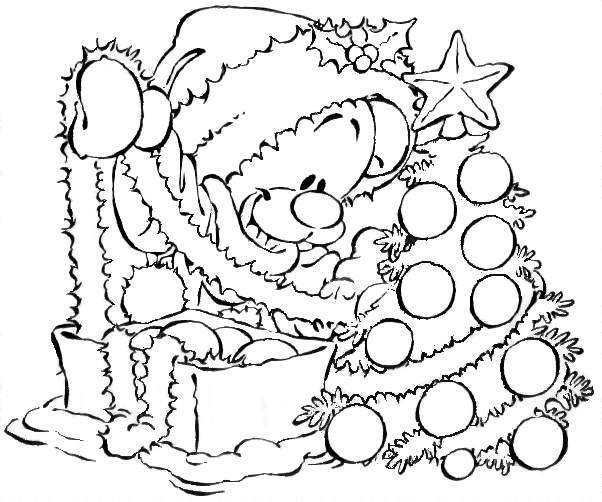 602x502 Disney Cartoons Coloring Pages Of Christmas Coloring Pages