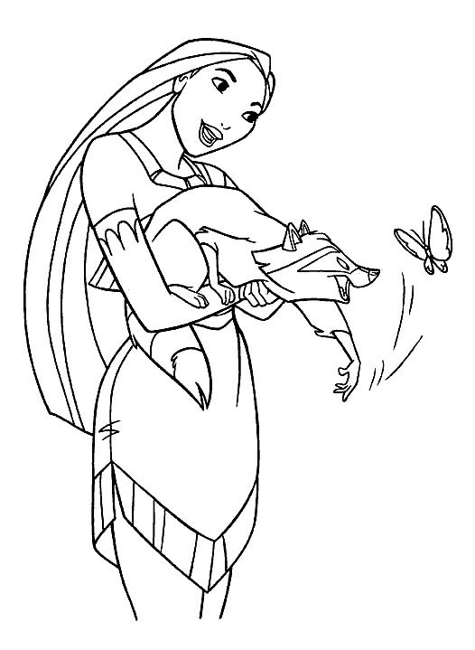526x719 Disney Princess Coloring Pages