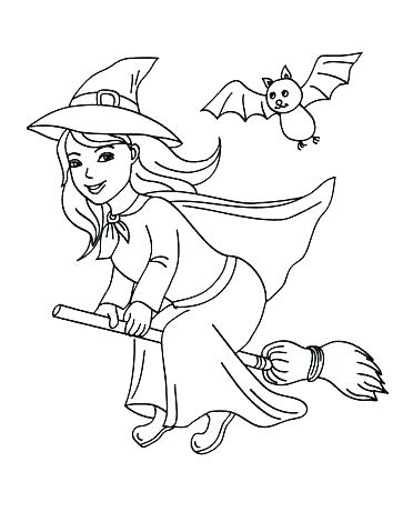 Halloween Coloring Pages For Toddlers Kindergarten Coloring Pages 363x470 Halloween Coloring Pages For Toddlers Kindergarten Coloring Pages