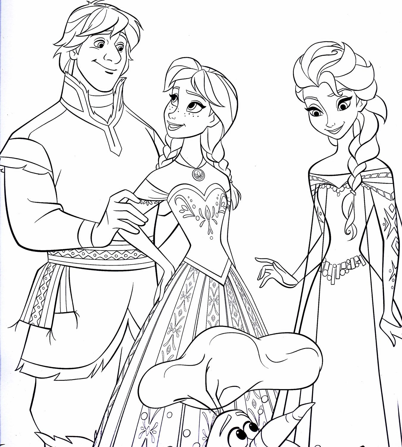 Elsa Frozen Coloring Pages Disney Printable Book 1 1351x1500 Elsa Frozen Coloring Pages Disney Printable Book 1