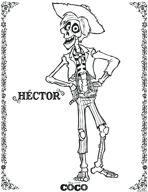 600x776 Disney Pixar Coloring Pages Coco Coloring Sheets Disney Pixar