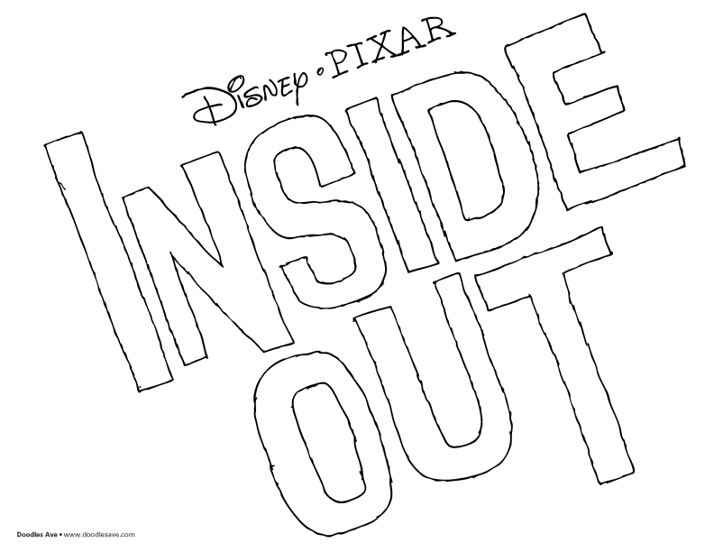 792x612 Inside Out Title Coloring Pages