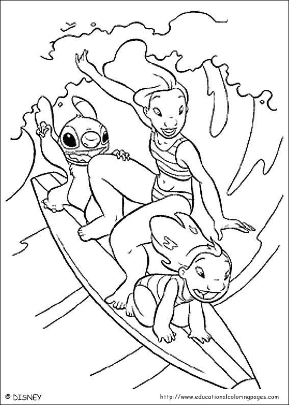 567x794 Lilo And Stitch Coloring