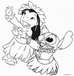 Disney Coloring Pages Lilo And Stitch at GetColorings.com | Free ...