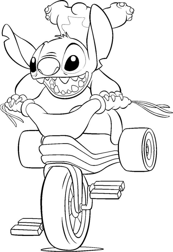704x1024 Stitch Coloring Page Many Interesting Cliparts