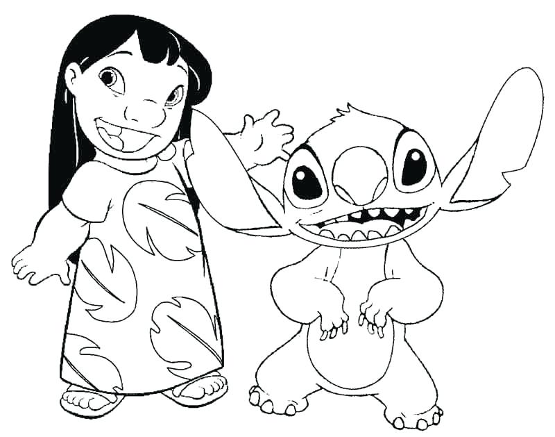 800x629 Stitch Coloring Pages Lilo And Stitch Colouring Pages Cute Stitch