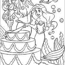 The Little Mermaid Coloring Pages 220x220 The Little Mermaid Coloring Pages