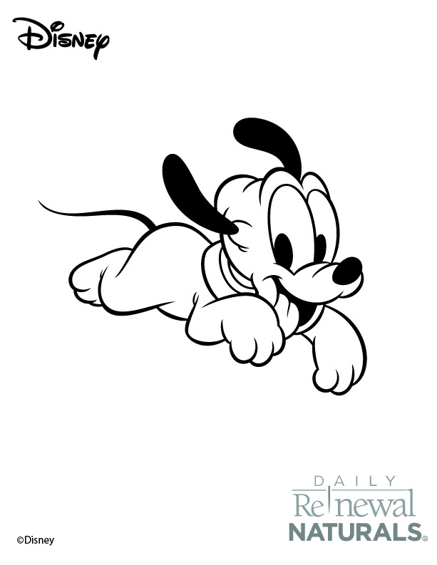 Mickey Mouse Baby Coloring Pages 613x793 Mickey Mouse Baby Coloring Pages