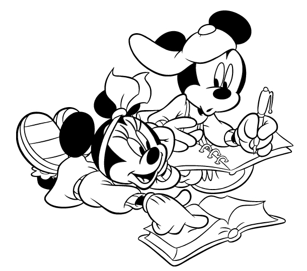 Mickey And Minnie Coloring Pages Fresh Mickey Mouse Amp Friends 610x539 Mickey And Minnie Coloring Pages Fresh Mickey Mouse Amp Friends