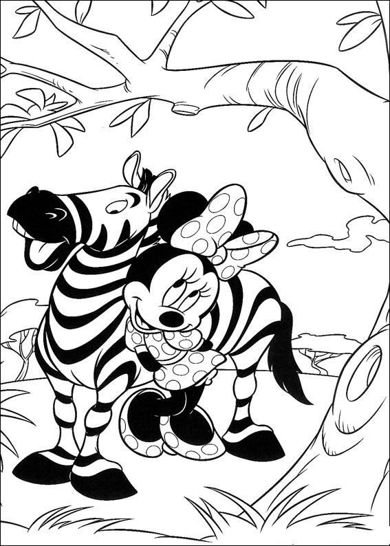 Coloring Page Mickey On Safari Mickey On Safari Minnie Safari 567x794 Coloring Page Mickey On Safari Mickey On Safari Minnie Safari