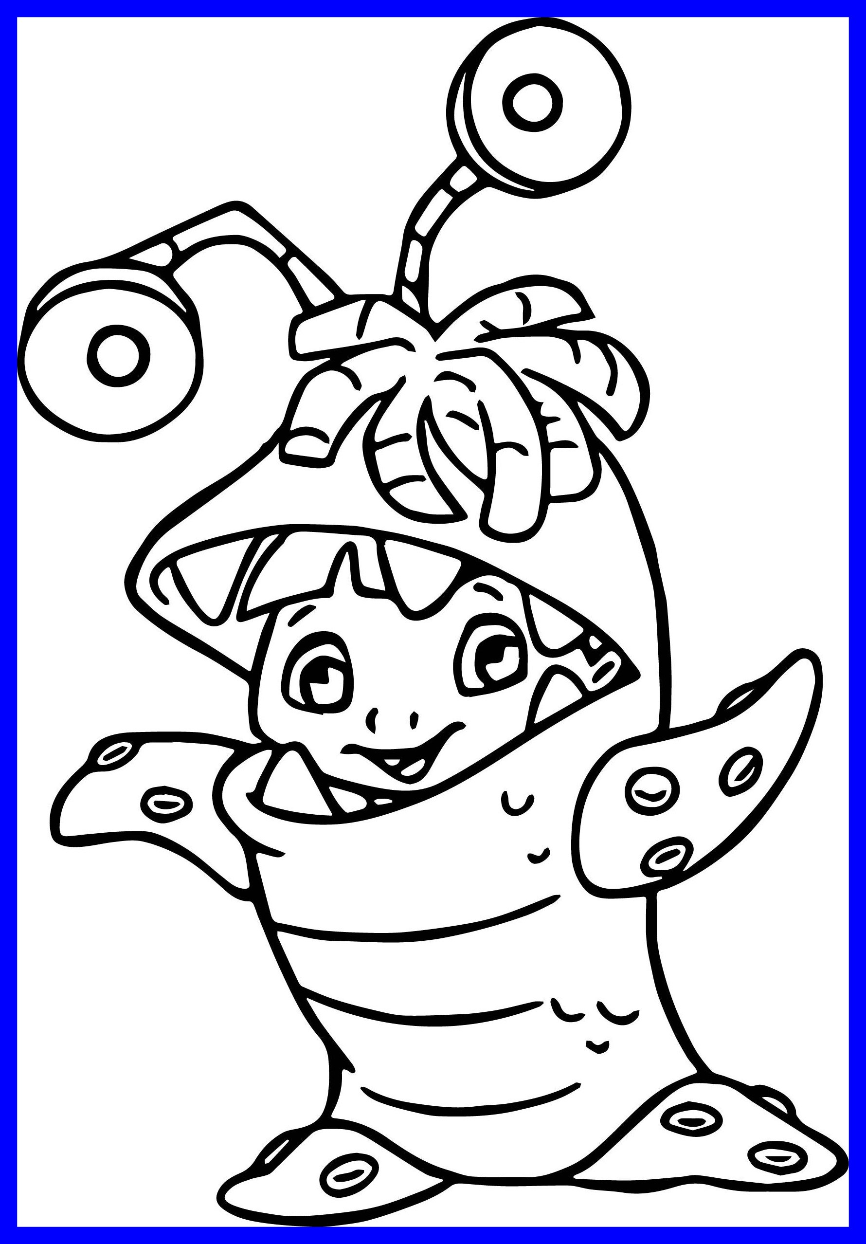 1780x2556 Inspiring Monsters Inc Drawing At Getdrawings For Personal Use