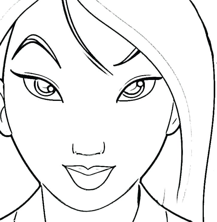 725x744 Disney Mulan Coloring Pages Princess Coloring Sheets Printable