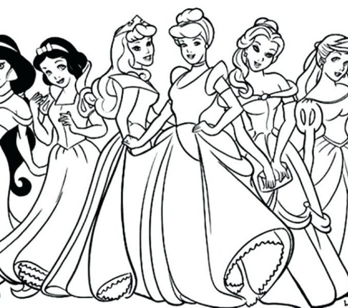Coloring Book Princess Disney Coloring Pages 678x600 Coloring Book Princess Disney Coloring Pages