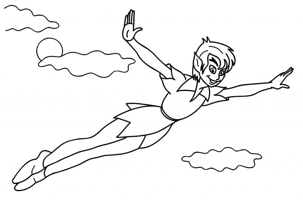 Free Printable Peter Pan Coloring Pages For Kids Peter Pans 1024x726 Free Printable Peter Pan Coloring Pages For Kids Peter Pans