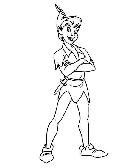 Free Printable Peter Pan Coloring Pages For Kids 440x565 Free Printable Peter Pan Coloring Pages For Kids
