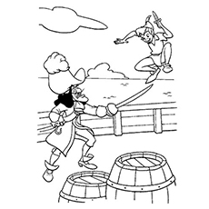 Peter Pan Coloring Pages 230x230 Peter Pan Coloring Pages
