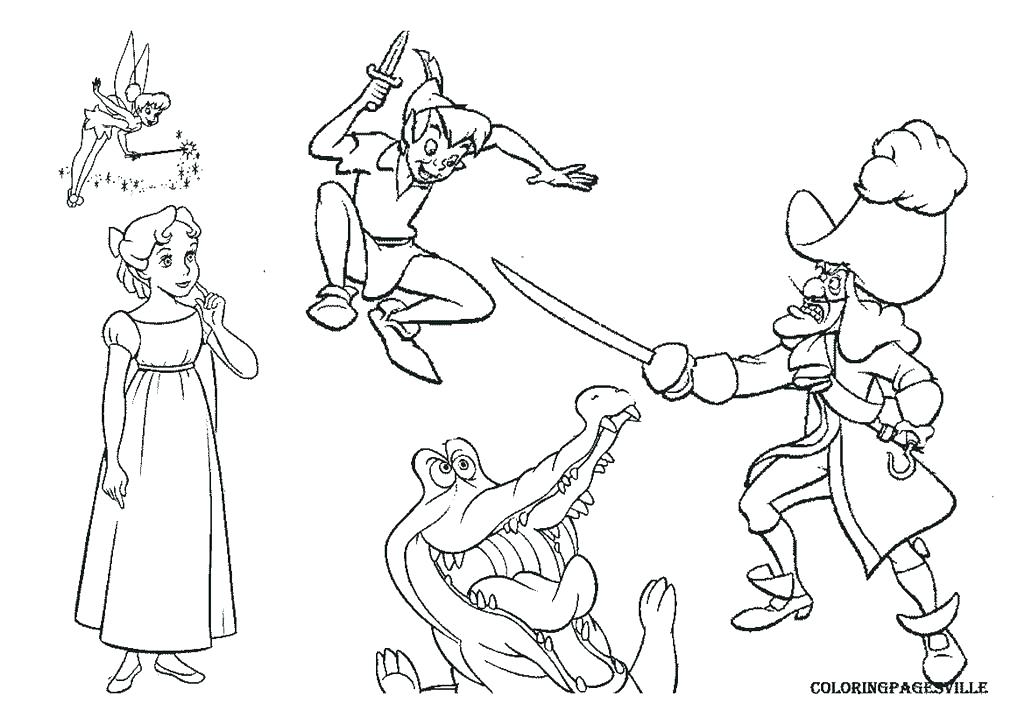 Peter Pan Coloring Pages Good Peter Pan Coloring Pages Best 1024x724 Peter Pan Coloring Pages Good Peter Pan Coloring Pages Best