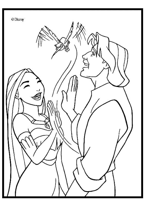 601x850 Pocahontas Coloring Pages