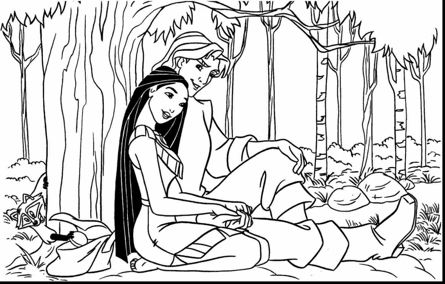 1724x1101 Awesome Disney Coloring Pages Pocahontas Design Printable