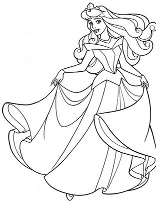 312x400 Free Coloring Pages Etyho Sleeping Beauty Disney Coloring Pages