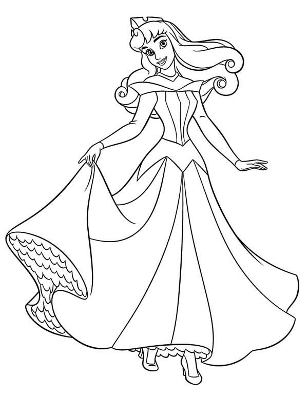 600x776 Sleeping Beauty Printable Coloring Pages Gorgeous Sleeping Beauty